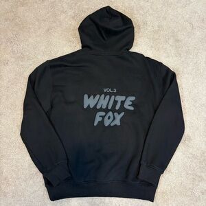 White Fox Vol 3 Offstage Hoodie Onyx Black Women’s Size L/XL